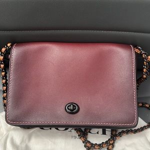 Coach 1941 Dinky 24 - Merlot glove tanned leather